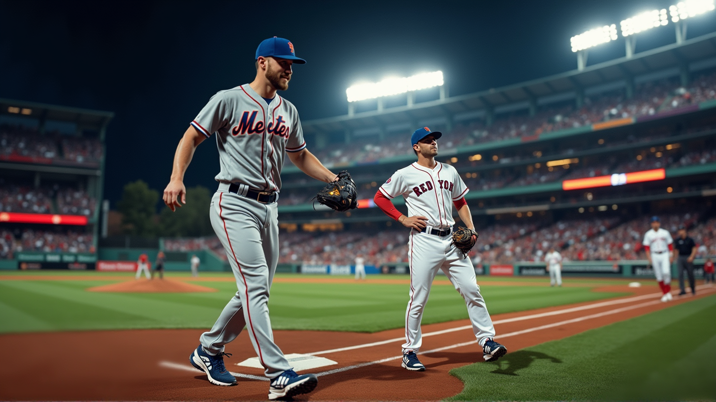 Affrontement Épique : Les Mets Cherchent à Rebondir Contre les Red Sox dans un Thriller à Fenway