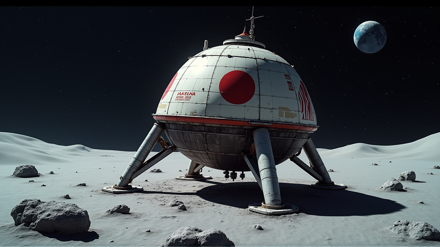 Outils Laser et Défis Lunaires : Explications sur le Deuxième Atterrissage Raté d'Ispace