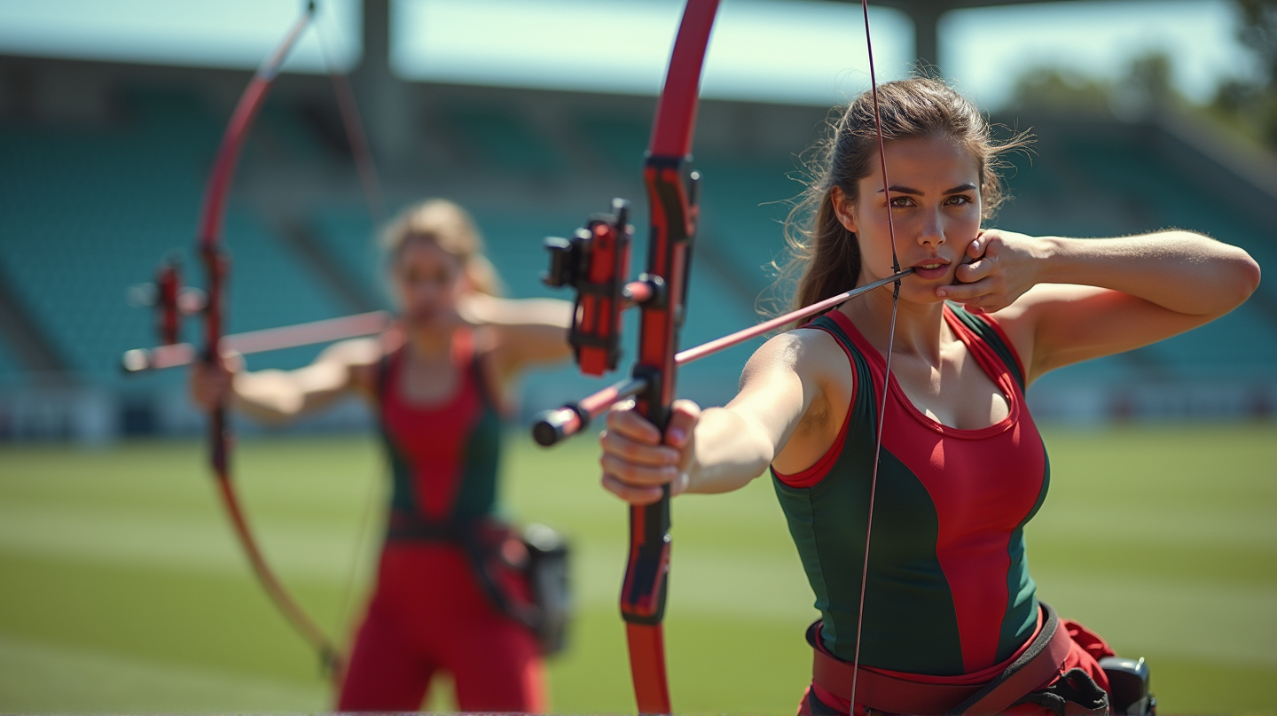 La Chine et la Corée s'affrontent à nouveau pour l'or en tir à l'arc à Madrid 2025