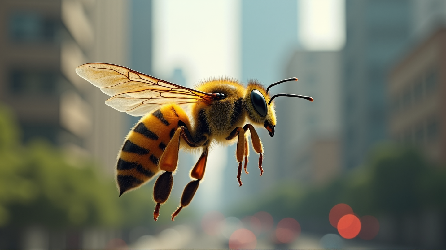 Révolutionnaire : Des Scientifiques Développent la Puce Cérébrale d'Abeille la Plus Légère au Monde