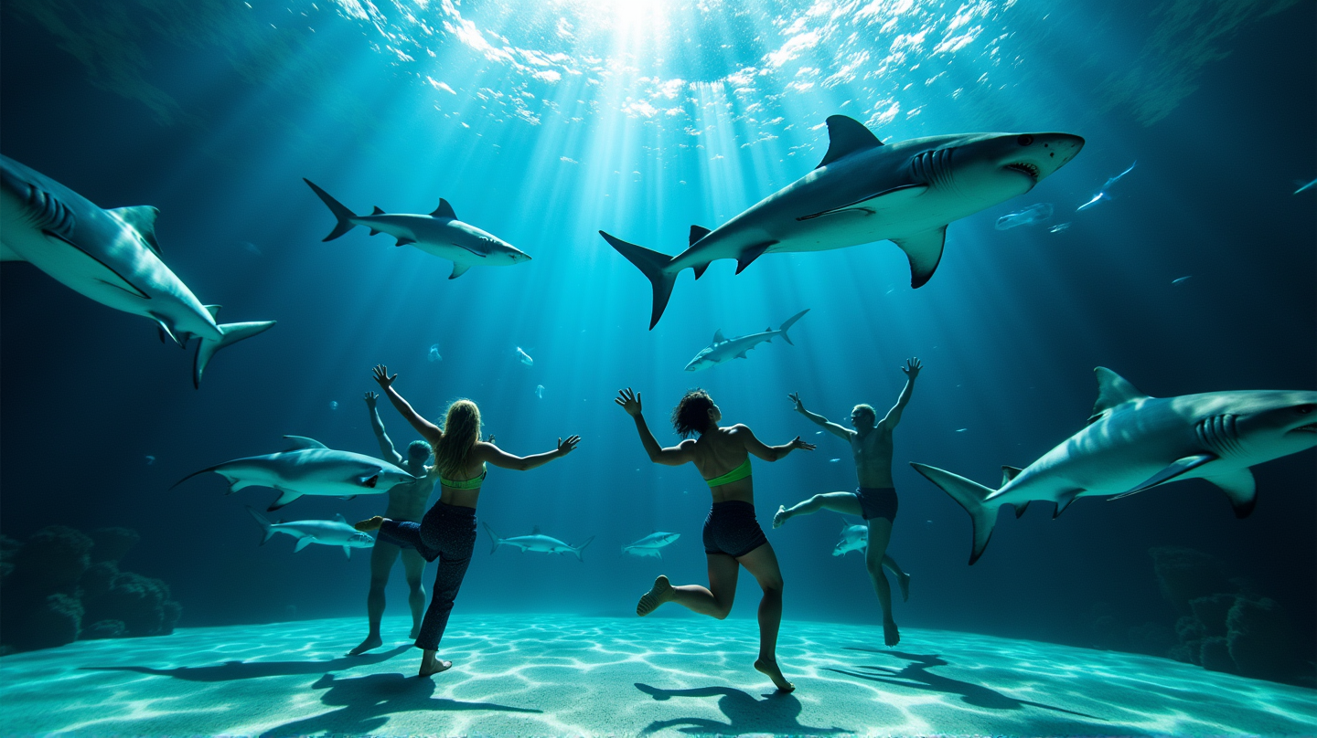 Plongez dans la Semaine du Requin 2025 : ‘Danser avec les Requins’ Fait ses Débuts en Grande Pompe !