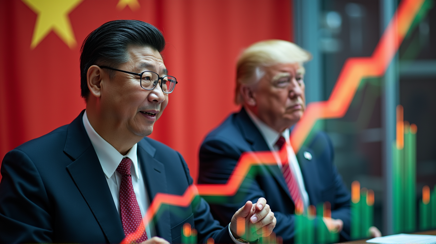 Les Tensions du Marché Boursier Chinois : Une Lutte entre Xi et Trump