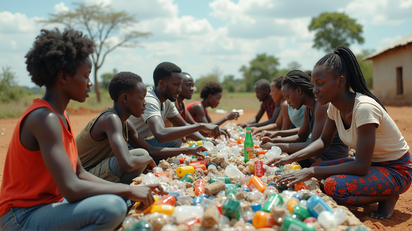 Coca-Cola s'engage : Un grand pas vers la lutte contre les déchets plastiques en Afrique