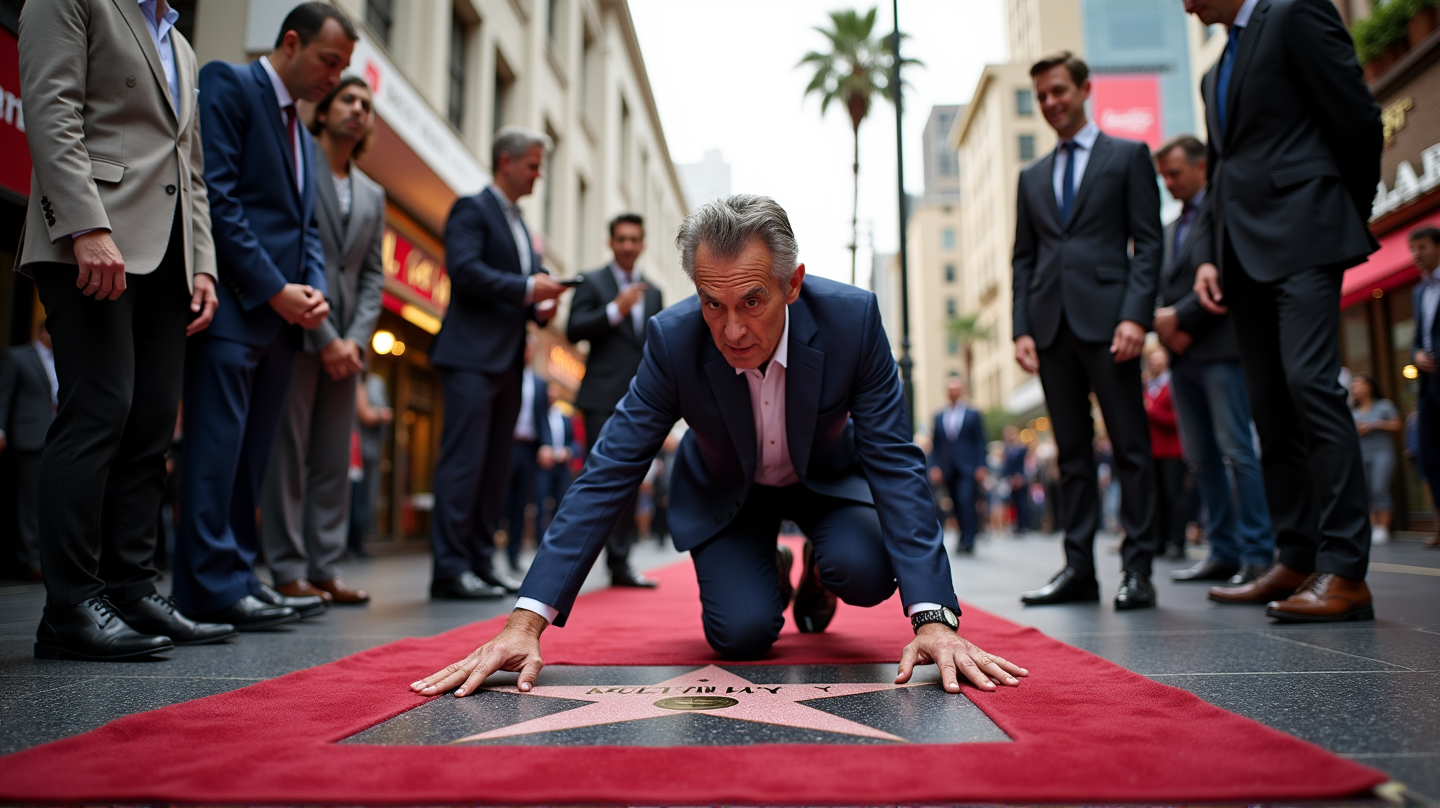 Le Voyage Stellaire de Bill Nye Lui Vaut Une Étoile sur le Walk of Fame d'Hollywood!