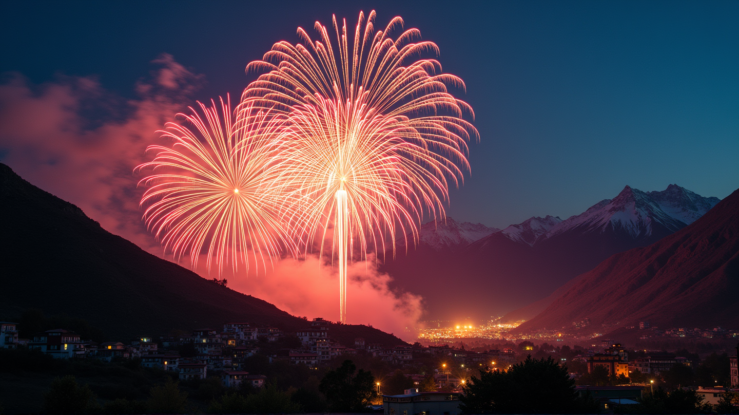 Art ou Impaire Écologique? Le Débat sur les Spectaculaires Feux d'Artifice du Tibet