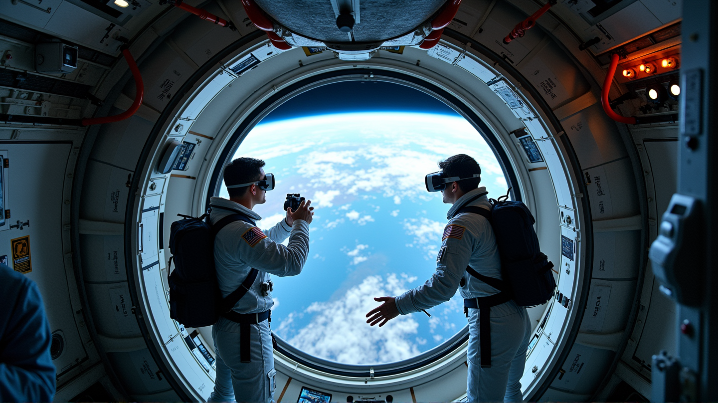 Les 'ascans' de la NASA et l'équipage de l'ISS : Une fusion entre l'exploration future et l'innovation actuelle