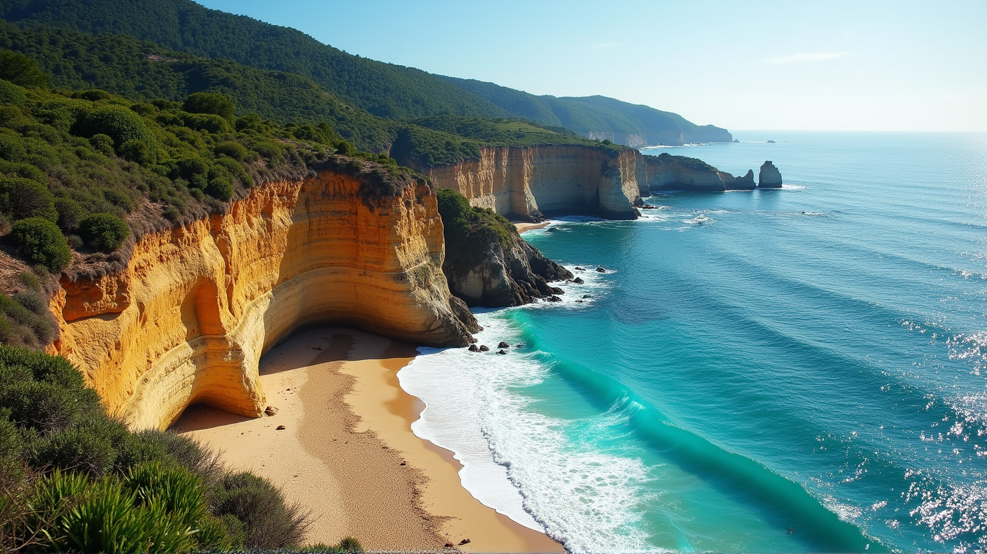 Falaises Côtières : Les Héros Inconnus de la Préservation des Plages