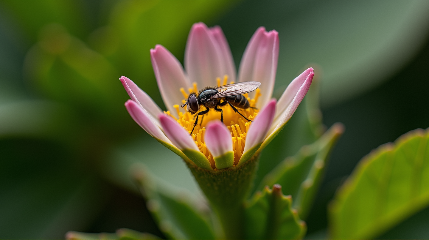 Un tour de magie olfactif : quand une fleur japonaise trompe les mouches avec une odeur de fourmi