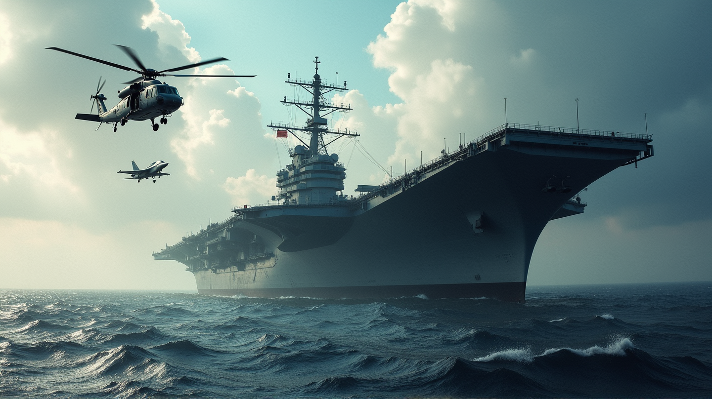 Mishaps aériens dramatiques : un hélicoptère et un chasseur de la marine s'écrasent en mer de Chine méridionale