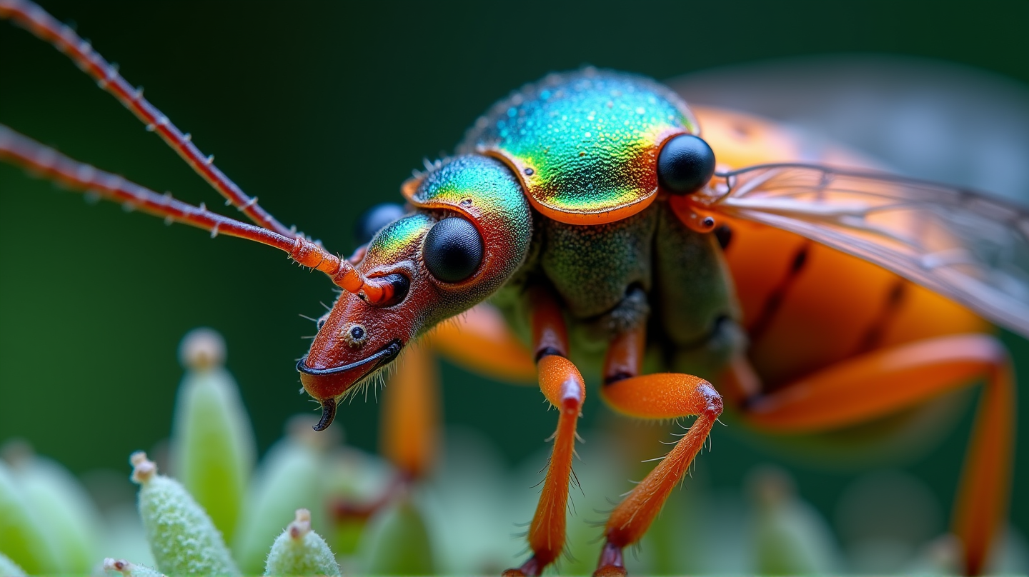 Merveilles Microscopiques : La Victoire Photographique Étonnante du Charançon du Riz