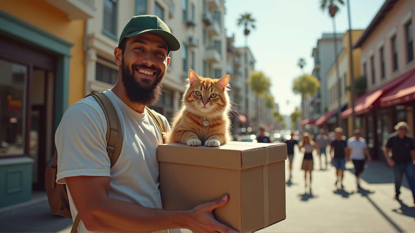 Fin Héroïque d’un Malentendu : L'Histoire du Chat Retrouvé à West Hollywood