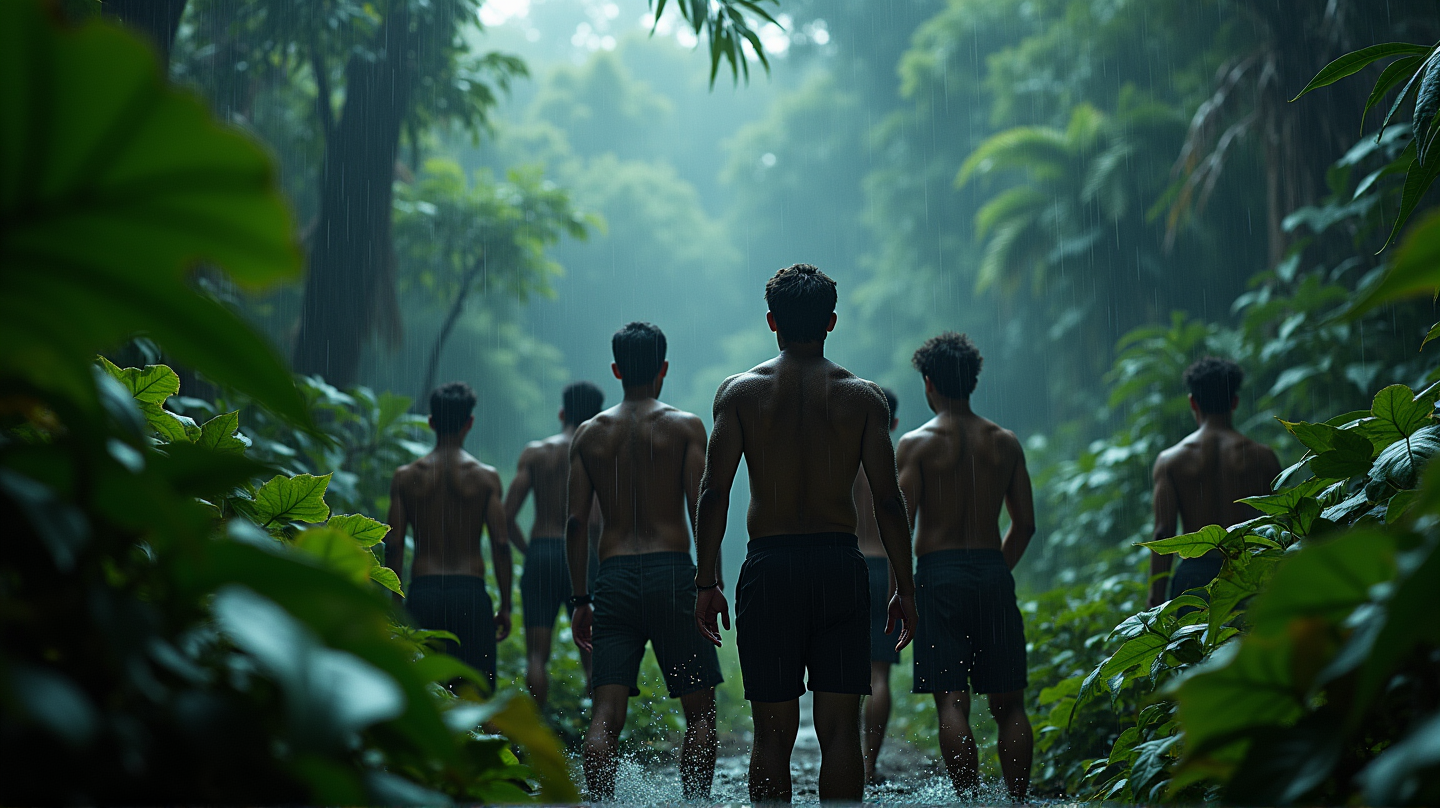 Chaos dans la Jungle des Célébrités : Une Tempête Inattendue Interrompt le Tournage