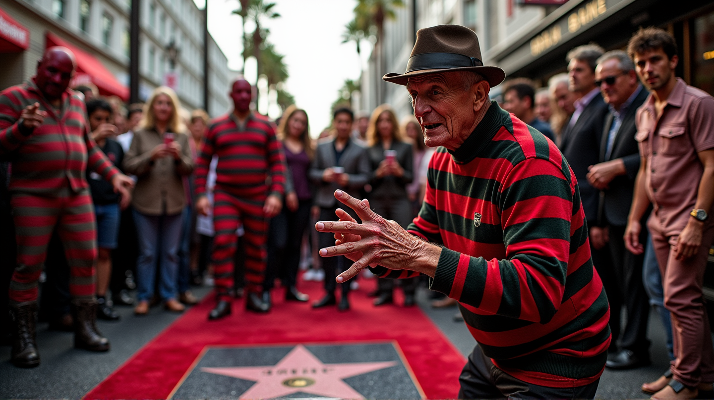 Le Maître de Freddy Krueger : Robert Englund Honoré sur le Walk of Fame d'Hollywood