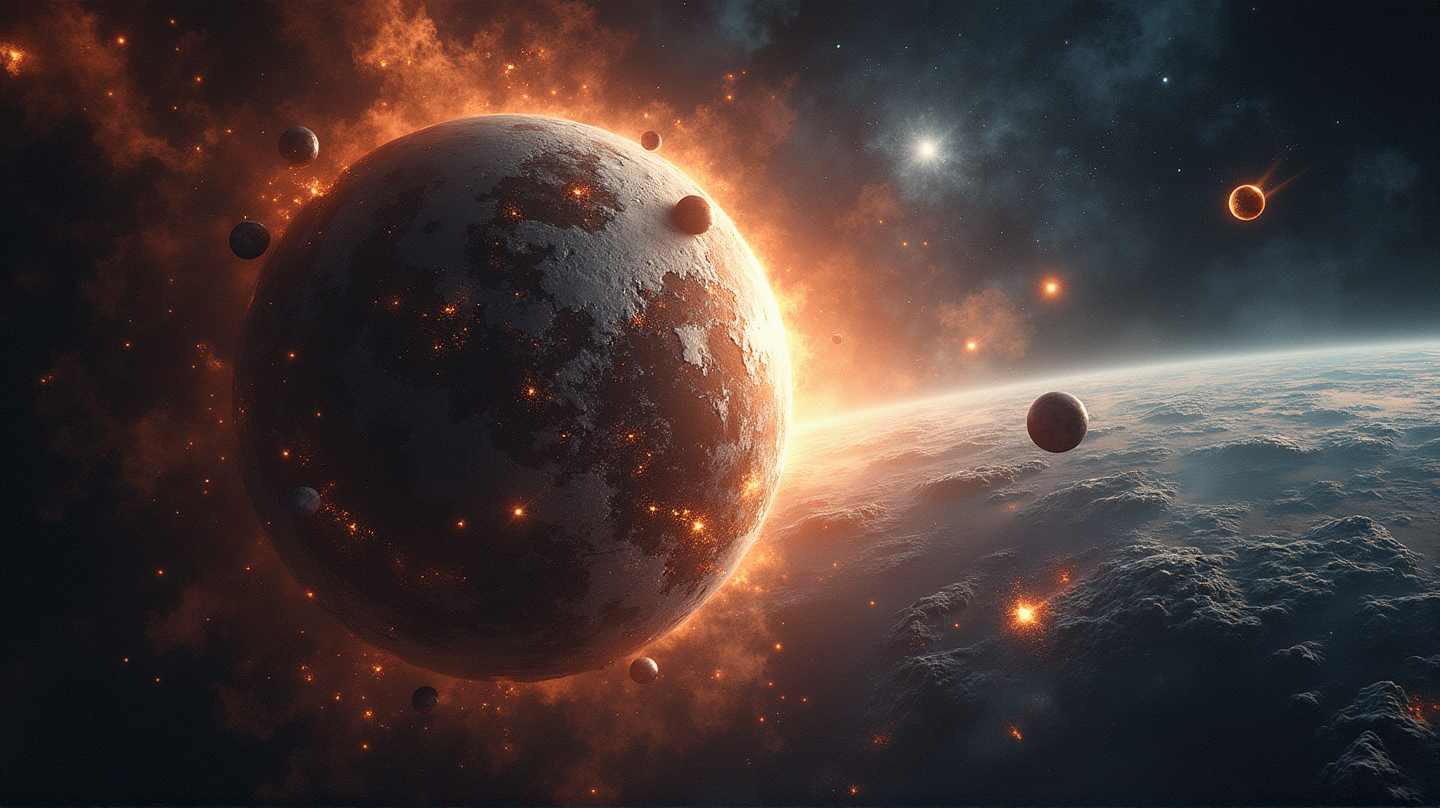 La Planète Derrière la Création de la Lune : Une Révélation Cosmique