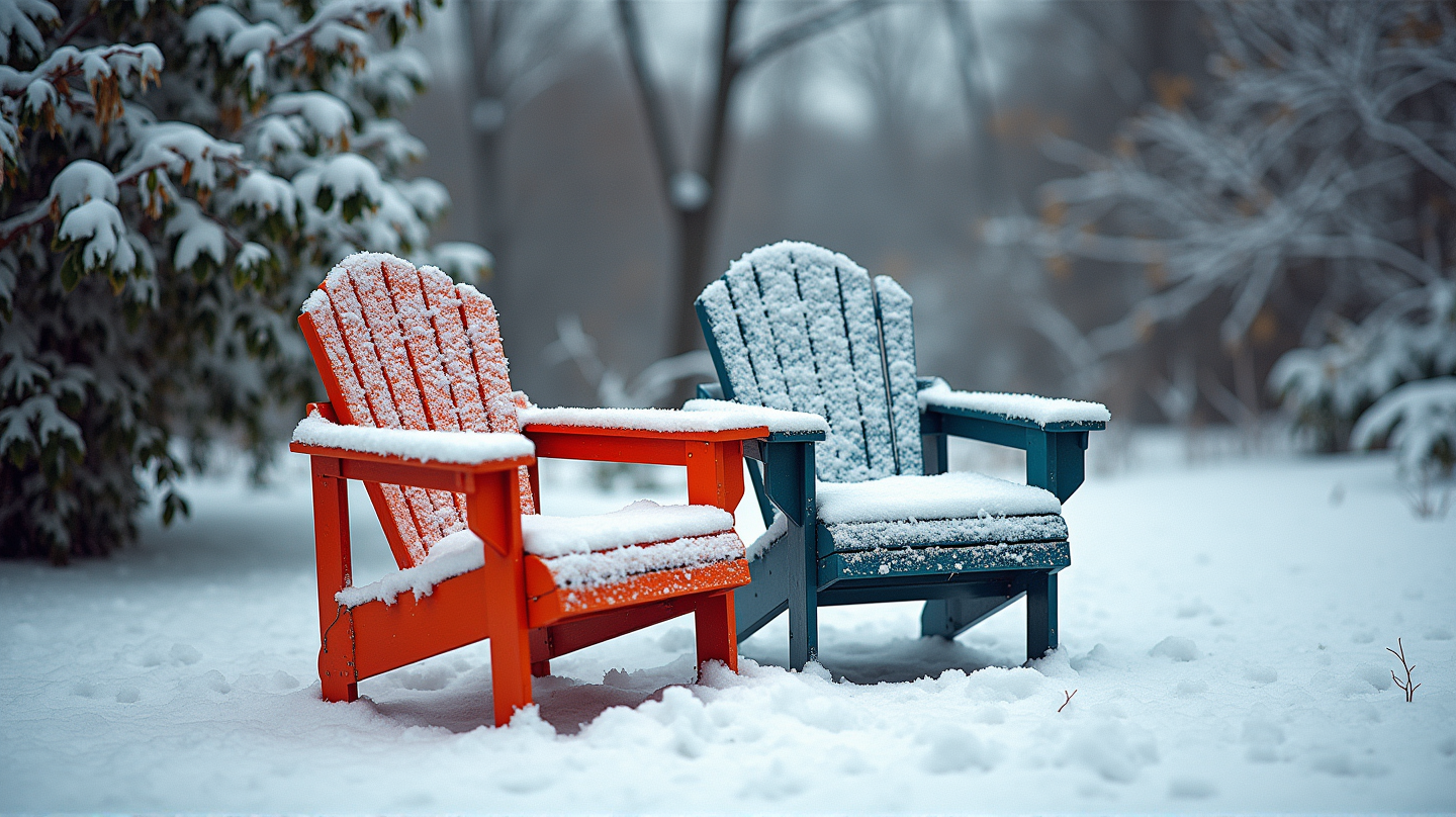 Révolutionnez votre hiver : astuces ingénieuses pour protéger vos meubles de jardin !