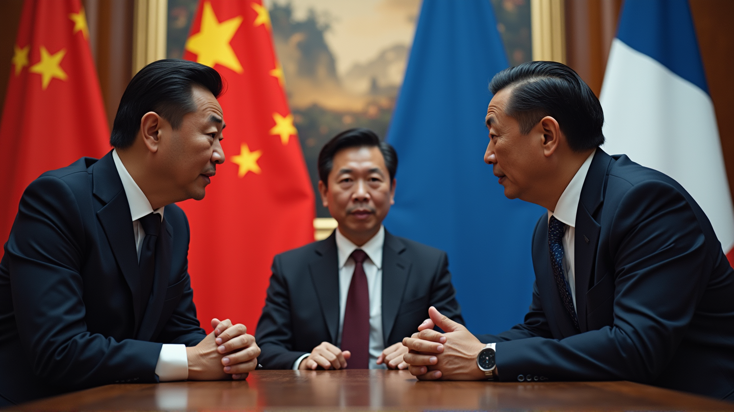 La Chine Recherche le Soutien de la France Face aux Tensions avec le Japon