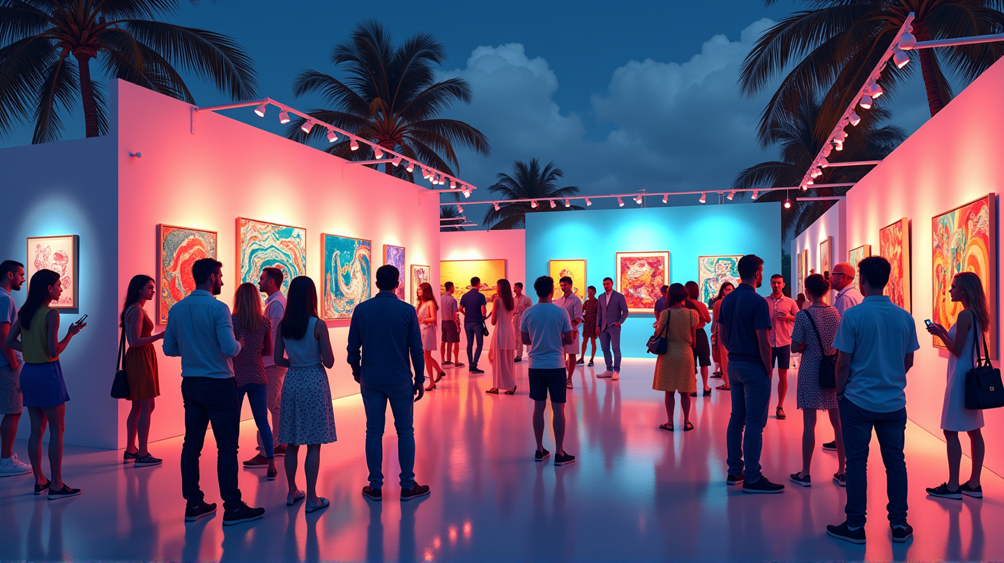 L'Extravagance Artistique de Miami : Les Célébrités Affluent à Art Basel 2025