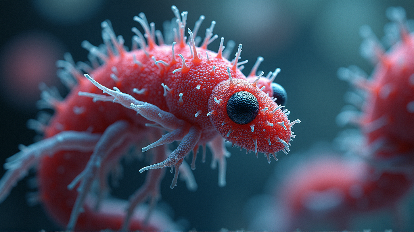 Découvrez l'Univers Microscopique Envoûtant à Travers la Microscopie Électronique