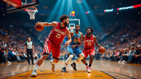 Diffusez en direct le duel des playoffs NBA Warriors vs. Rockets !