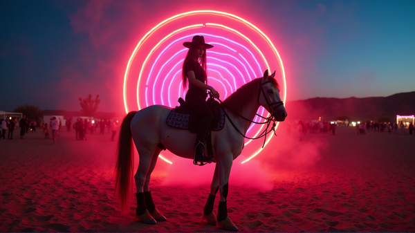 Comment les Célébrités Ont Transformé le Desert Disco de NYLON en Paradis 'Fille de Cheval'