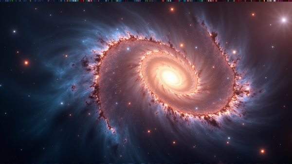 Éblouissant Ballet Cosmique : Hubble Observe la Captivante Galaxie Spirale NGC 3596