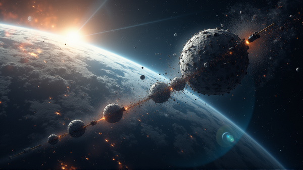 L'espace en péril : Naviguer à travers la menace croissante du 'syndrome de Kessler'