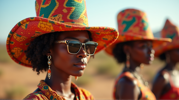 Plongez dans le Monde Éblouissant des Tendances de Chapeaux des Célébrités Africaines