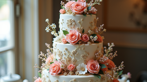 Entrez dans le monde des gâteaux de mariage de célébrités les plus extravagants