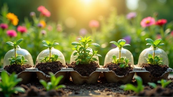 Réutilisez les Boîtes à Œufs : Le Secret d’un Jardin Luxuriant
