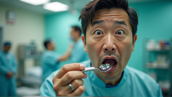 Incident Choc avec une Cuillère : Un Homme Chinois Vit avec une Cuillère à l'Intérieur Pendant des Mois !