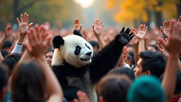 Un Adieu Émouvant aux Pandas Bien-Aimés : Le Japon Fait ses Adieux avec Émotion
