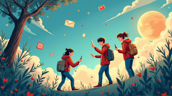 Naviguer dans le Labyrinthe Numérique : Guider les Adolescents à Travers les Réseaux Sociaux