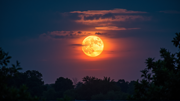 Lune Rousse de Juillet 2025 : Un Spectacle Céleste à Ne Pas Manquer