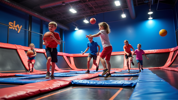 Sky Zone saute sous les projecteurs de Gurnee Mills