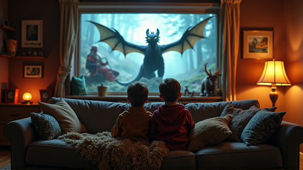 Nico Parker et Mason Thames Révèlent la Magie de Regarder 'How to Train Your Dragon' à la Maison