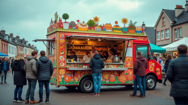 Découvrez les Trésors de la Street Food d'Été en Irlande : Une Aventure Gastronomique Vous Attend !