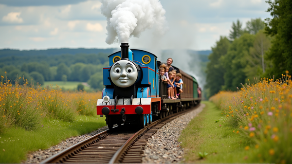 Tous à Bord ! Les Trains Thomas et Bluey Vous Attendent Cet Été Près de Liverpool