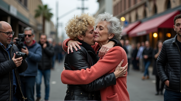 Denise Welch et Matty Healy : Réunion Émouvante en Pleine Rue Face à la Réaction des Fans de Swift
