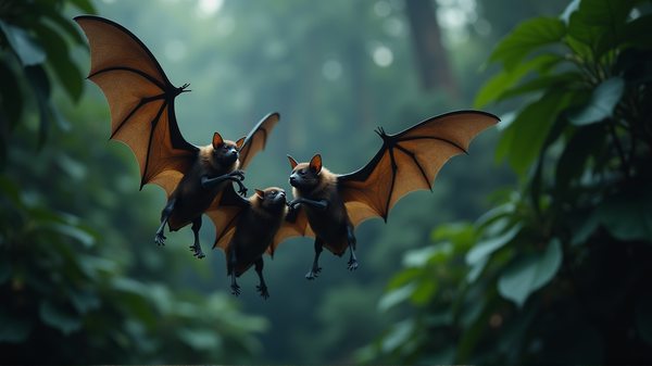 La Vie Sociale Secrète des Chauves-Souris Spectrales Révélée : Chasseurs Coopératifs Parmi les Vampires