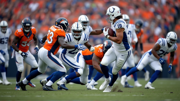 Ne Ratez Pas un Seul Instant : Duel entre les Broncos et les Colts ce Dimanche !