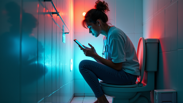 Le Risque Surprenant du Scrolling aux Toilettes : Les Smartphones Vous Donnent-ils des Hémorroïdes ?