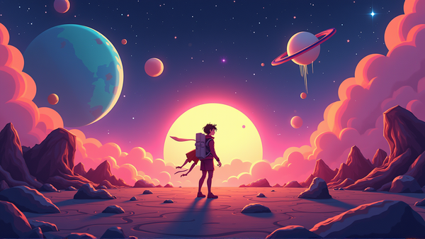 L'Aventure Stellaire de la Princesse de l'Espace Lesbienne : Un Délice Animé Queer