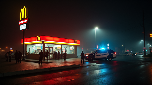 Tir tragique devant un McDonald's d'East Hollywood fait une victime