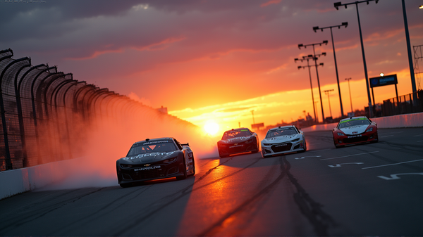 Le Drame à Grande Vitesse de NASCAR 2025 Se Déroule au Kansas Speedway