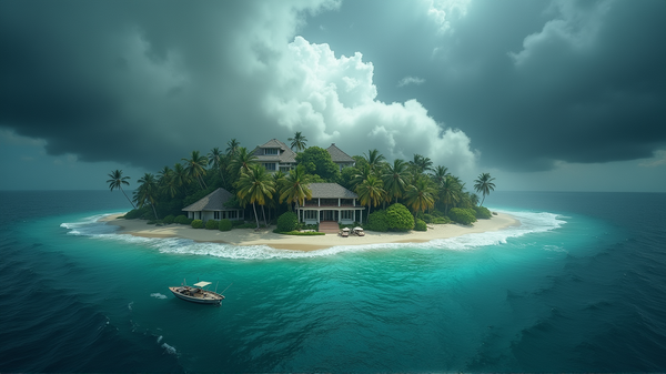 L'Ouragan Melissa Met en Péril les Havres de Célébrités