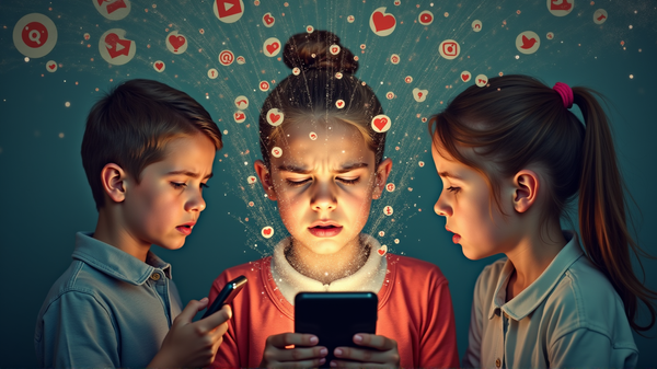 Les Déclencheurs Cachés d'Anxiété des Réseaux Sociaux pour les Enfants