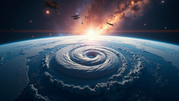 Depuis l'Espace : Un Astronaute Japonais Capture Deux Typhons au Milieu de la Fermeture du Gouvernement Américain