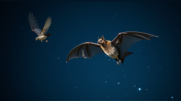 Prédateurs Aériens : La Chasse Nocturne des Chauves-Souris aux Oiseaux Chanteurs