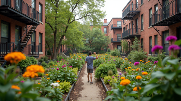 Révéler la Vie Secrète des Espaces Ouverts des Logements Sociaux