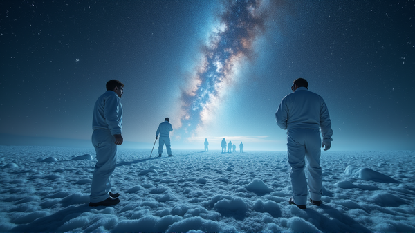 Secrets dans la Poussière Cosmique : Révélations sur le Passé Glacial de la Terre